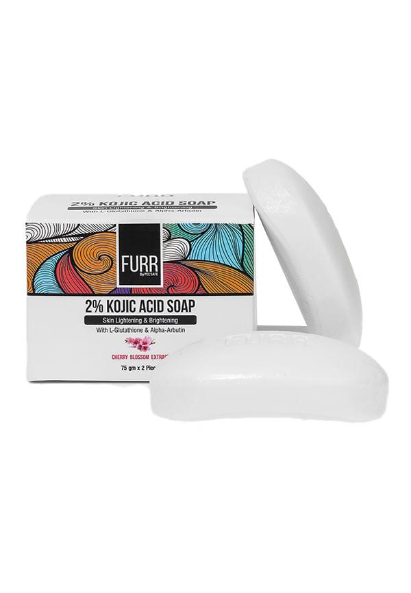 FURR 2% Kojic Acid Soap with Glutathione & Alpha-Arbutin