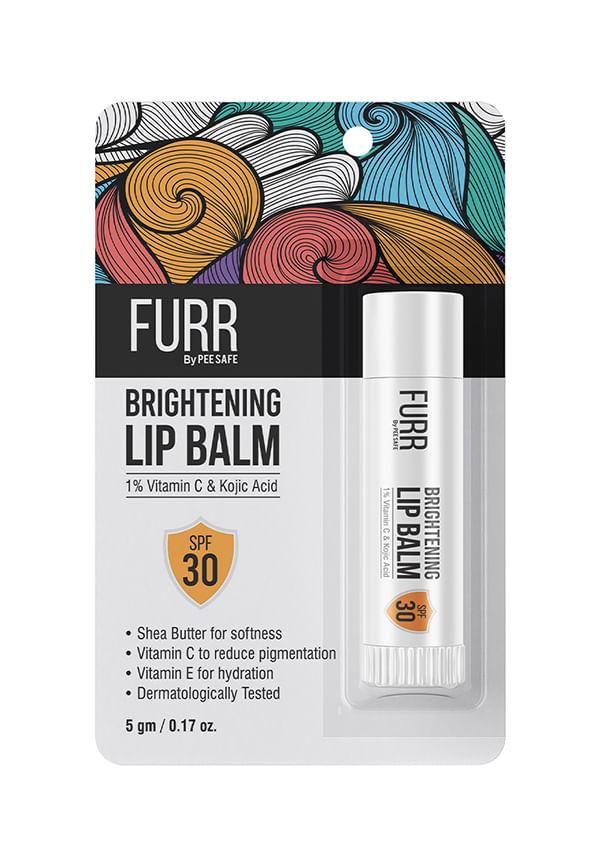 FURR 1% Vitamin C & Kojic Acid Brightening Lip Balm with SPF 30