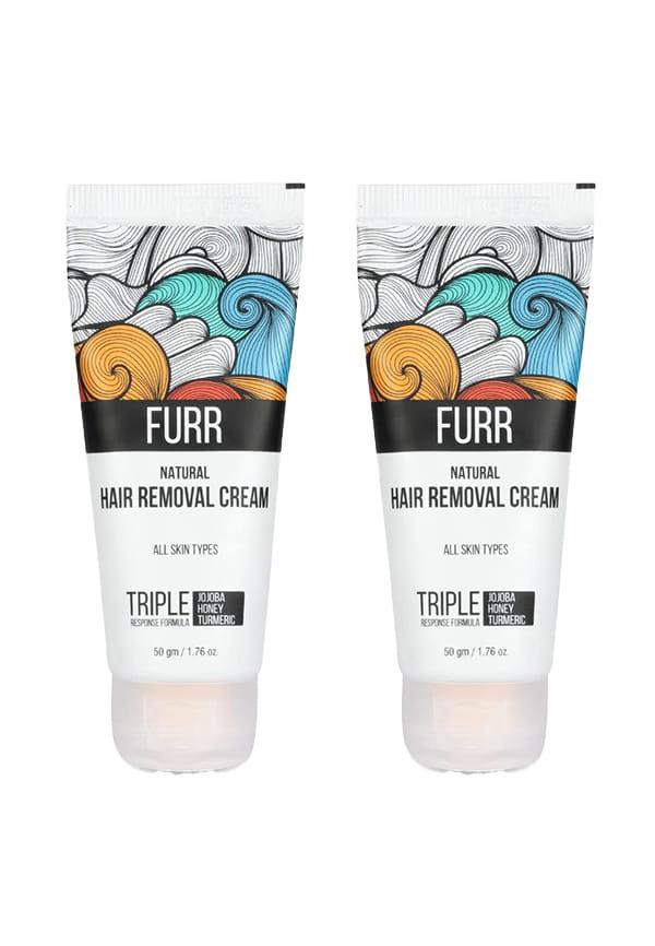 FURR Natural Hair Removal Cream | Removes Hair In 5 Minutes