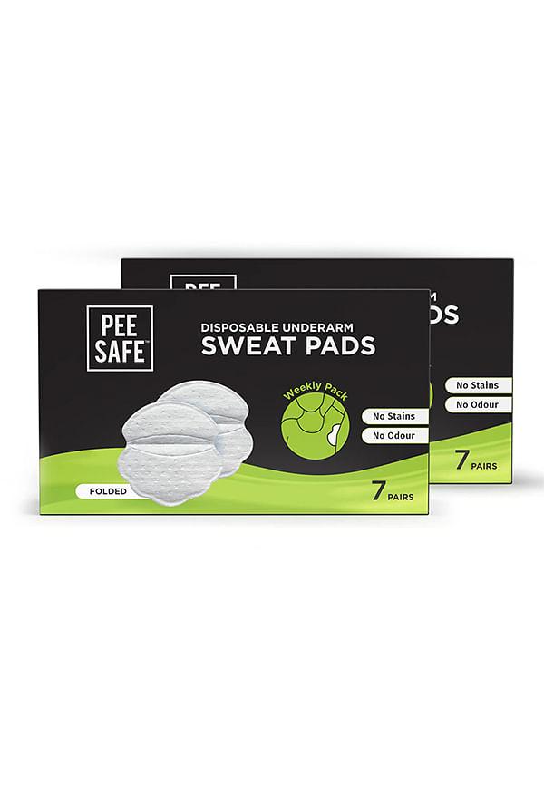 Underarm Sweat Pads for Women & Men, Absorbs Sweat & Odour - 14 Pairs
