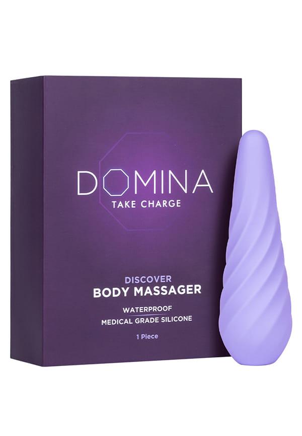 Domina Discover Personal Massager for Women with 5 Vibration Pattern Setting