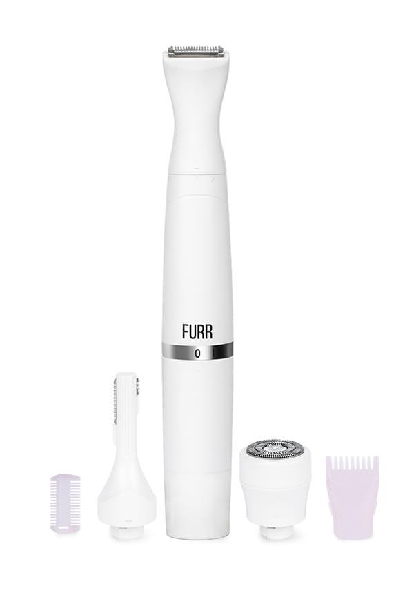 FURR Rechargeable Multipurpose Trimmer, For Eyebrows, Underarms, Bikini Line And Body