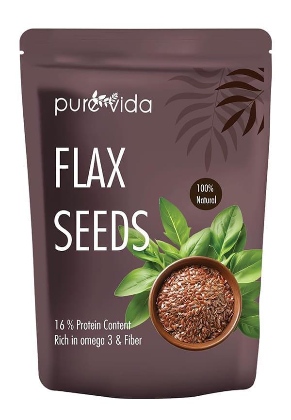 Flax Seeds | Raw Alsi Seeds for Hair Growth, Smoothies, Baking