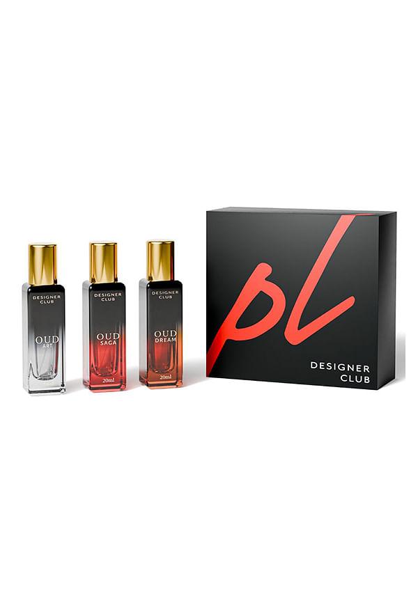 Designer Club OUD Collection Gift Set, Pack of 3(For Men & Women)