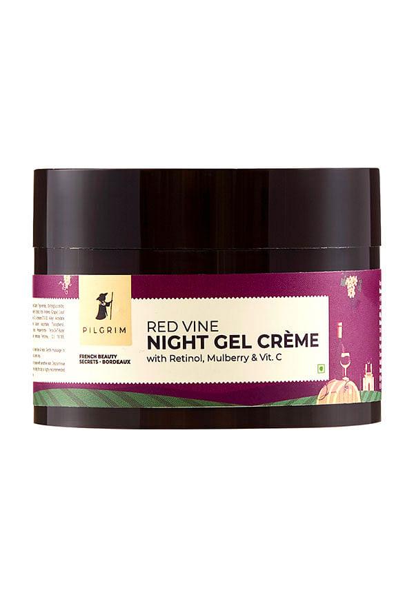 Red Vine & Mulberry Extract Night Creme Gel