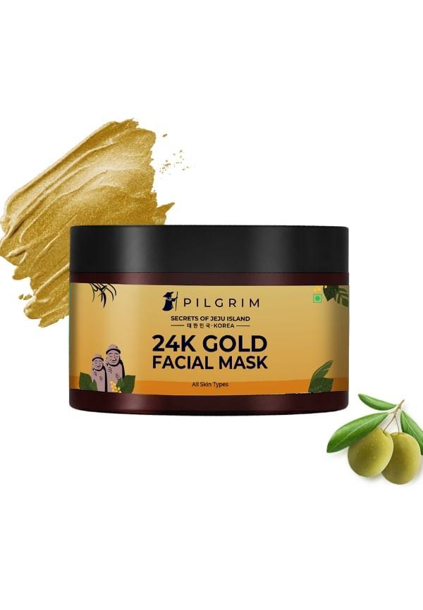 24K Gold Facial Mask for Glowing & Radiant Skin,Depigmentation