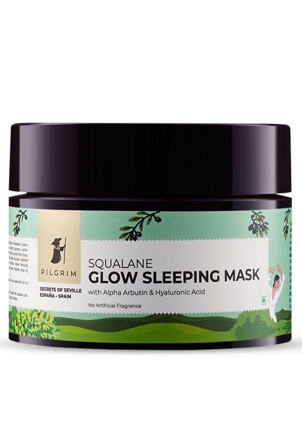Squalane Glow Sleeping Mask with Hyaluronic Acid