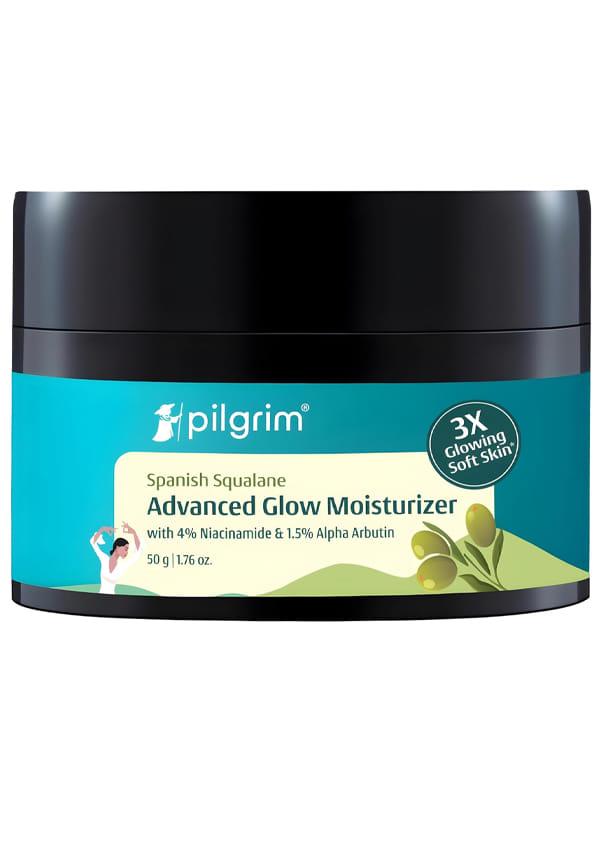 Spanish Squalane Advanced Glow Moisturizer with 4% Niacinamide & 1.5% Alpha Abrutin