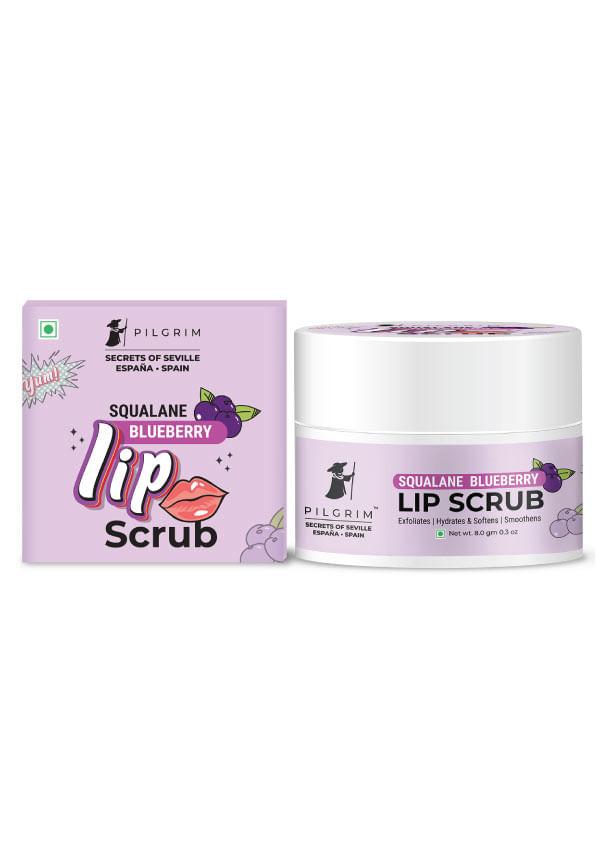 Squalane Blueberry Lip Scrub