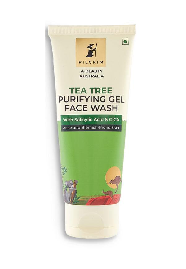 Tea Tree Purifying Gel Face Wash With 1% Salicylic Acid & CICA