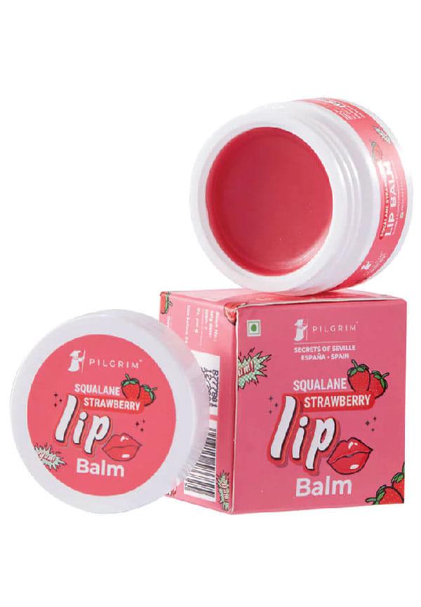 Squalane Strawberry Lip Balm