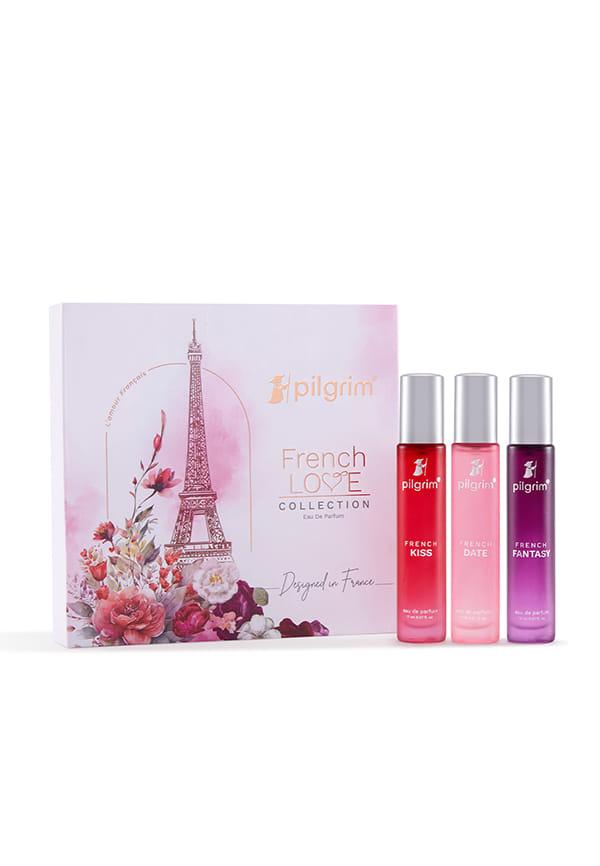 The French Love Collection Women Edp Gift Set Premium Long Lasting Fragrance Scent