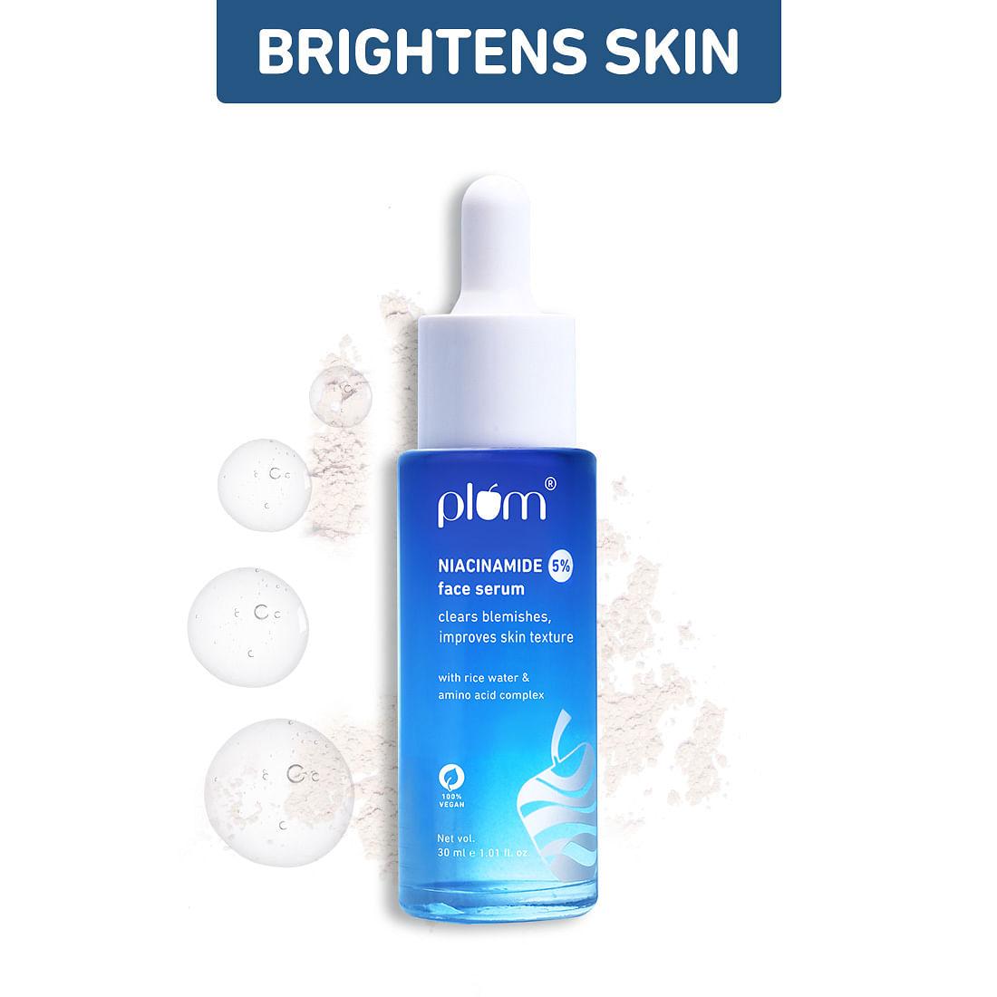 5% Niacinamide Face Serum | With Rice Water & Amino Acid Complex