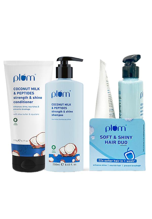 Coconut Milk & Peptides Soft & Shiny Hair Duo
