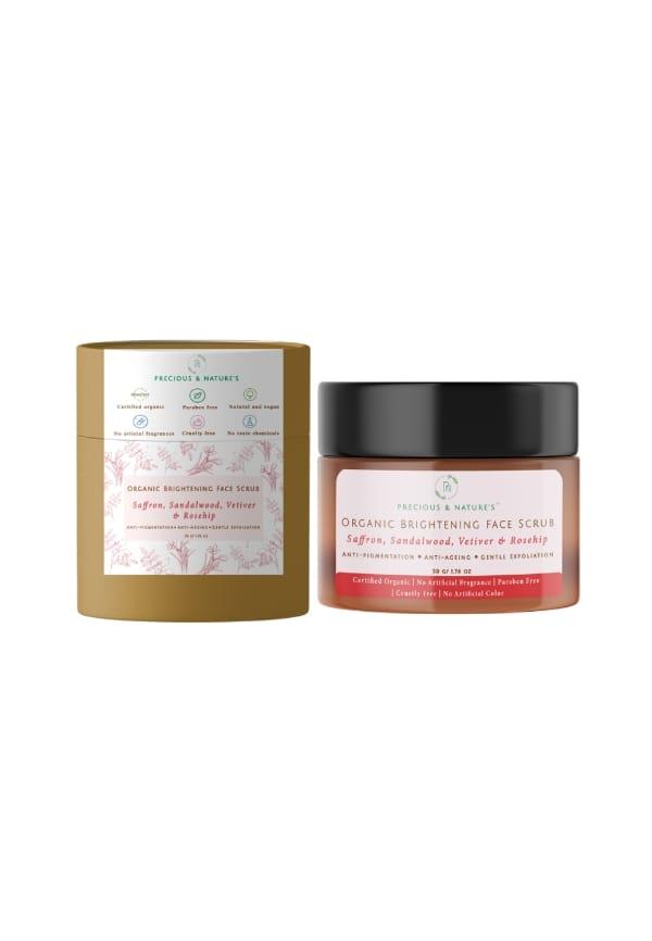 Organic Brightening Face Scrub