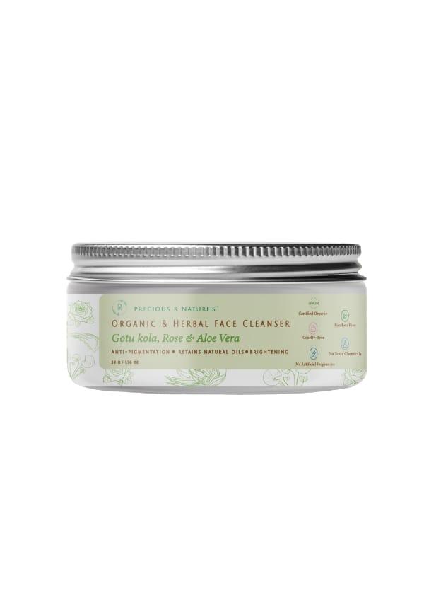 Organic and Herbal Face Cleanser