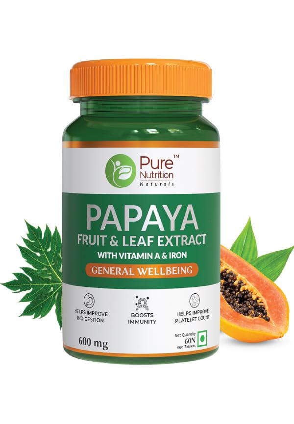 Papaya Leaf and Fruit Extract, Immunity & Platelet Booster