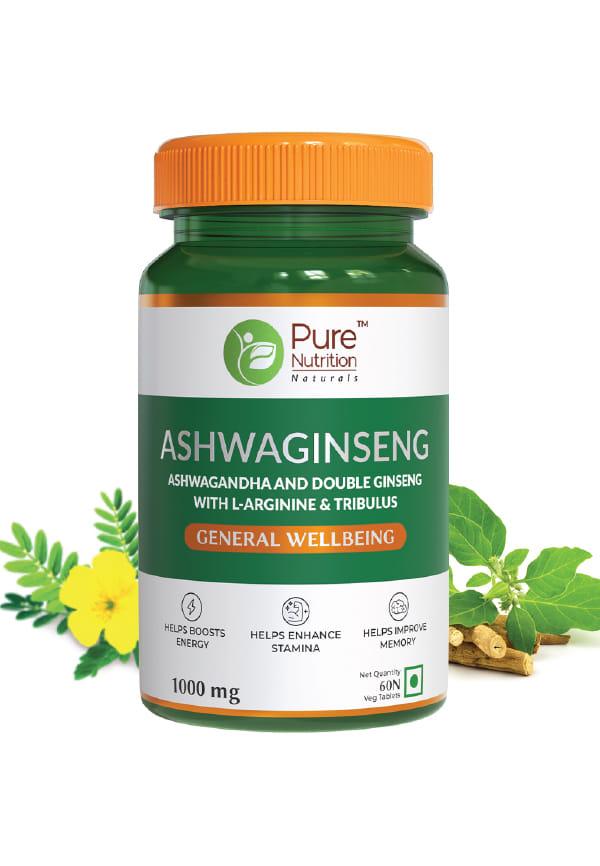 Ashwaginseng | Enhances Stamina | Boosts Energy