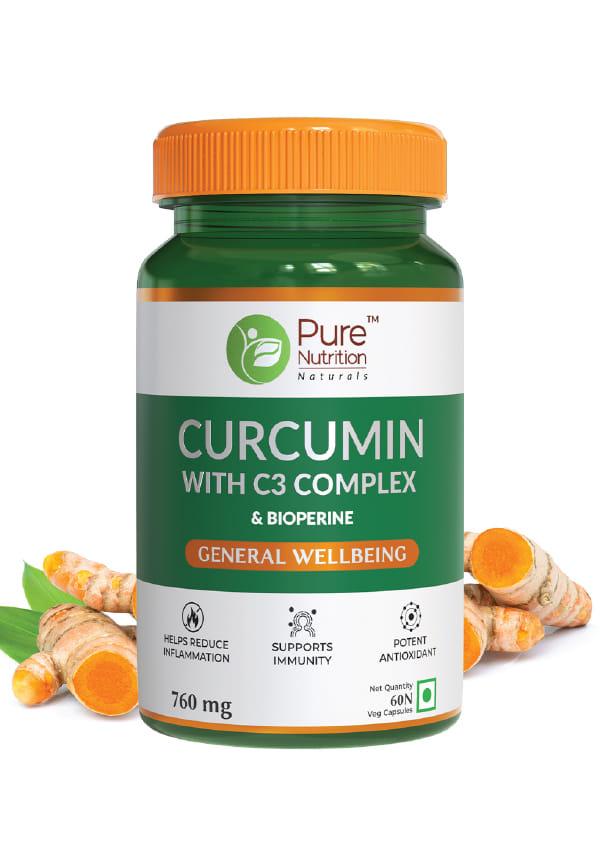 Curcumin with C3 complex l Curcumin capsules to boost Joint Health