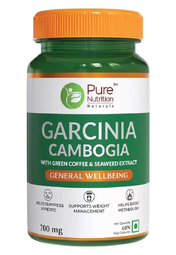 Garcinia Cambogia Capsules For Weight Management and Metabolism