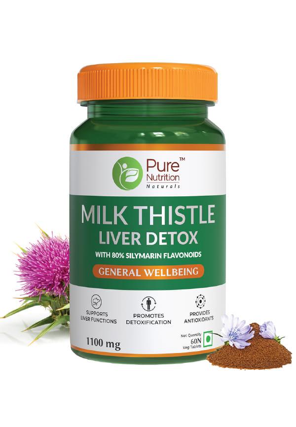 Milk Thistle Liver Detox Supplement