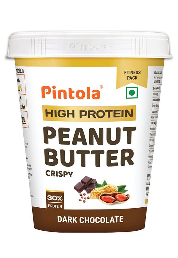Crispy High Protein Dark Chocolate Peanut Butter