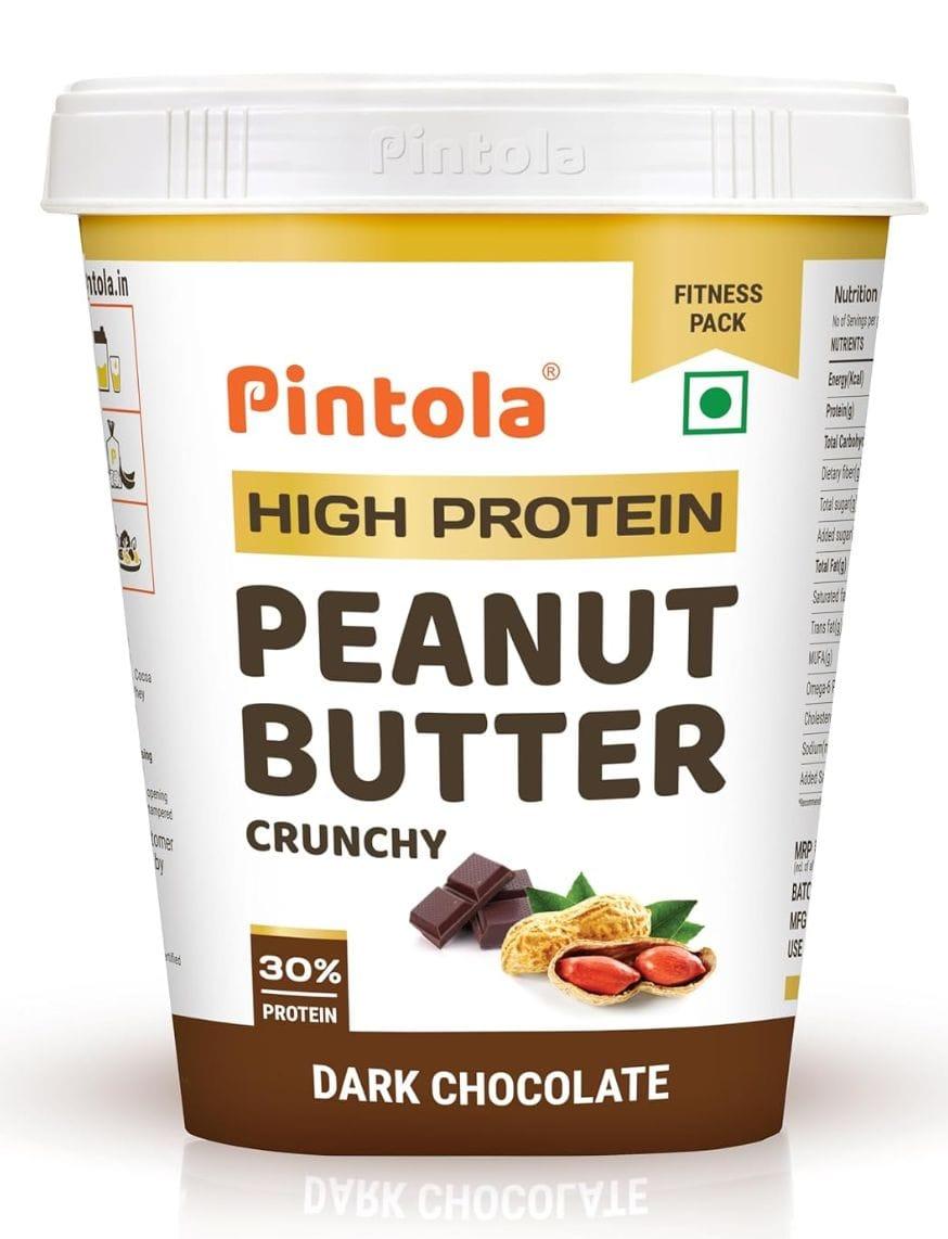 High Protein Dark Chocolate Peanut Butter Crunchy