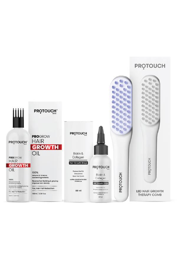 Hair Growth Therapy Comb, Hair Growth Serum and Hair Growth Oil