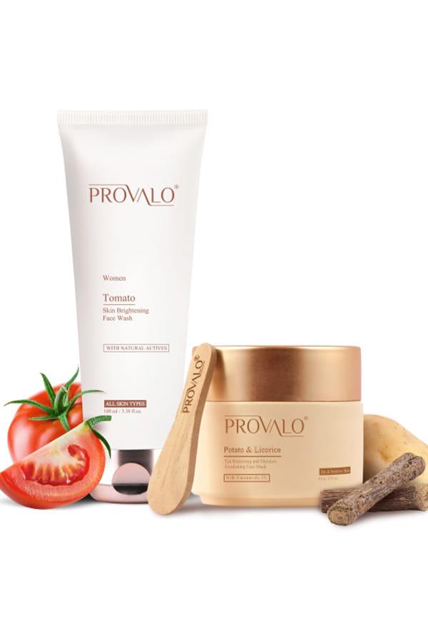 Gentle Cleansing and Skin Illumination Kit Combo For Normal to Oily Skin (Women)