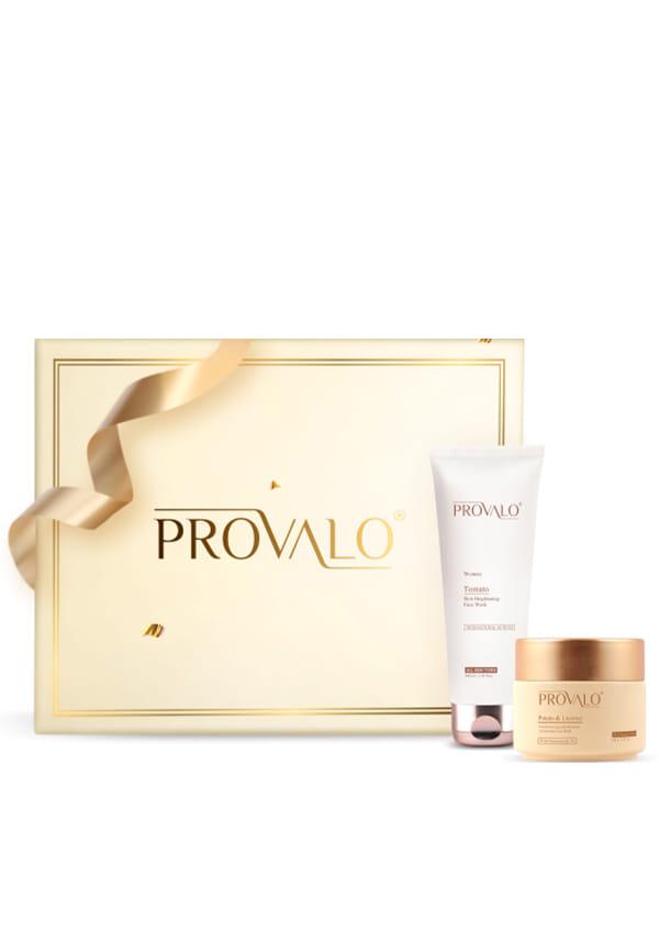 Provalo Radiance Skincare Routine Gift Set- (Normal to Oily Skin) for Women