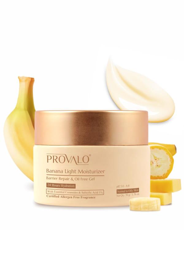 Provalo Banana Light Moisturizer – Barrier Repair Oil Free Gel