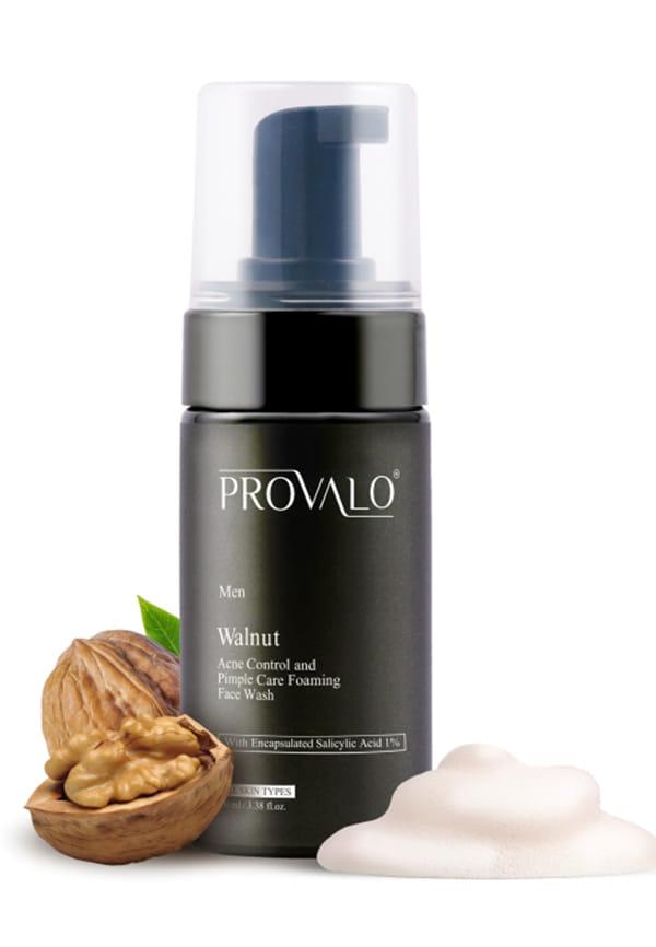 Walnut Acne Control and Pimple Care Foaming Face Wash (Men)