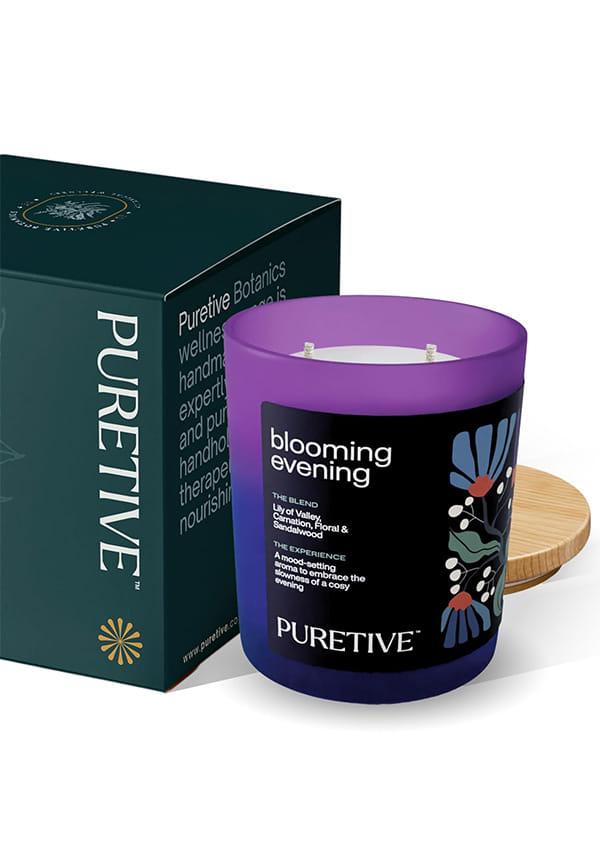 Blooming Evening Scented Candles - Rose, Lily of Valley & Sandalwood