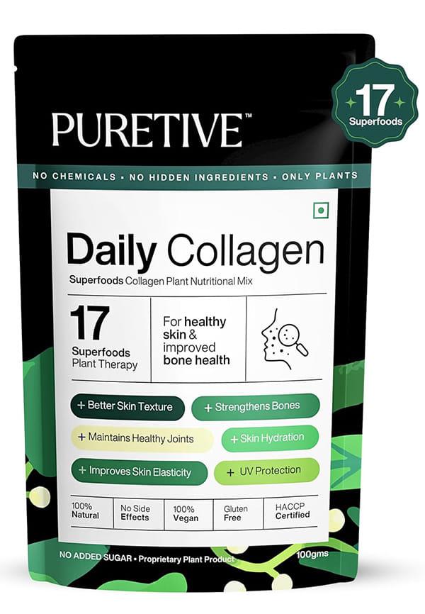 Daily Vegan Collagen Supplement for Better Skin, Hair, & Joints