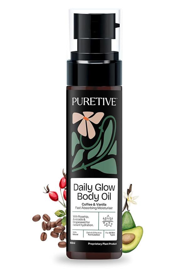 Daily Glow Body Oil | Fast Absorbing and More Effective than Lotion for ALL SKIN Types