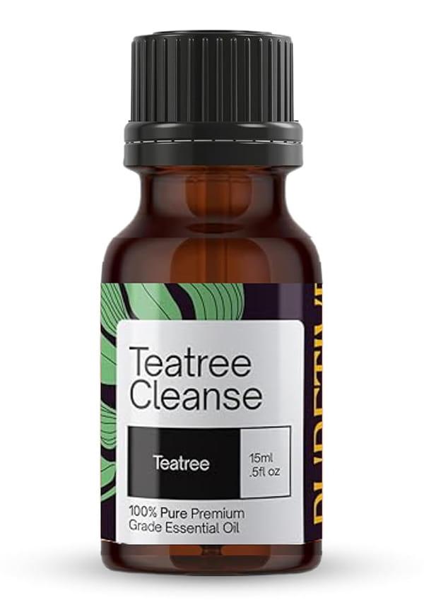 Organic Tea Tree Essential Oil | For Skin, Hair, Face, Acne Care, Dandruff