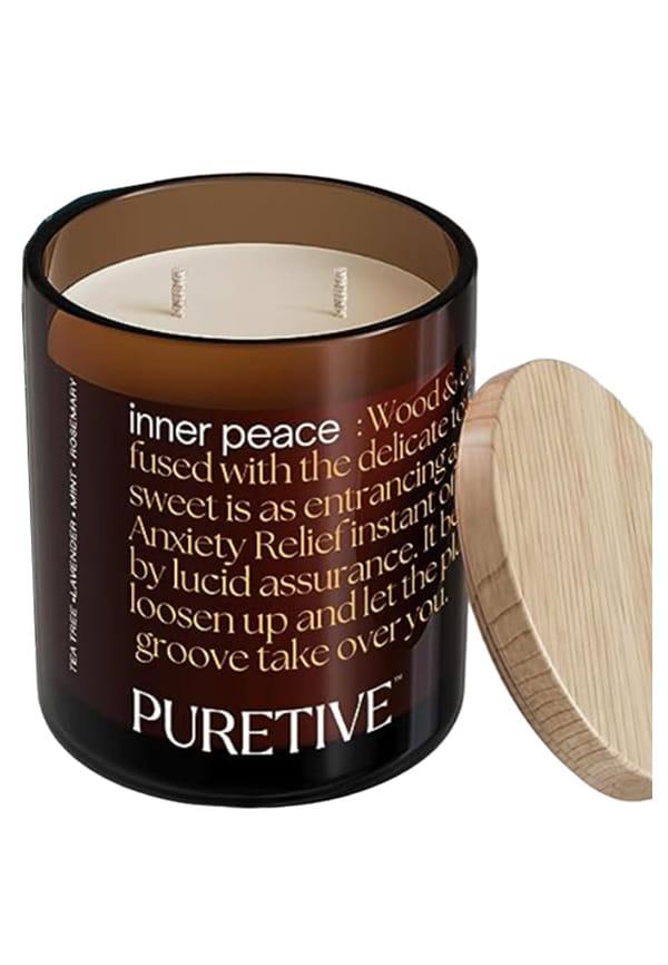 Scented Candle, Inner Peace Scented Aroma Therapy Candle