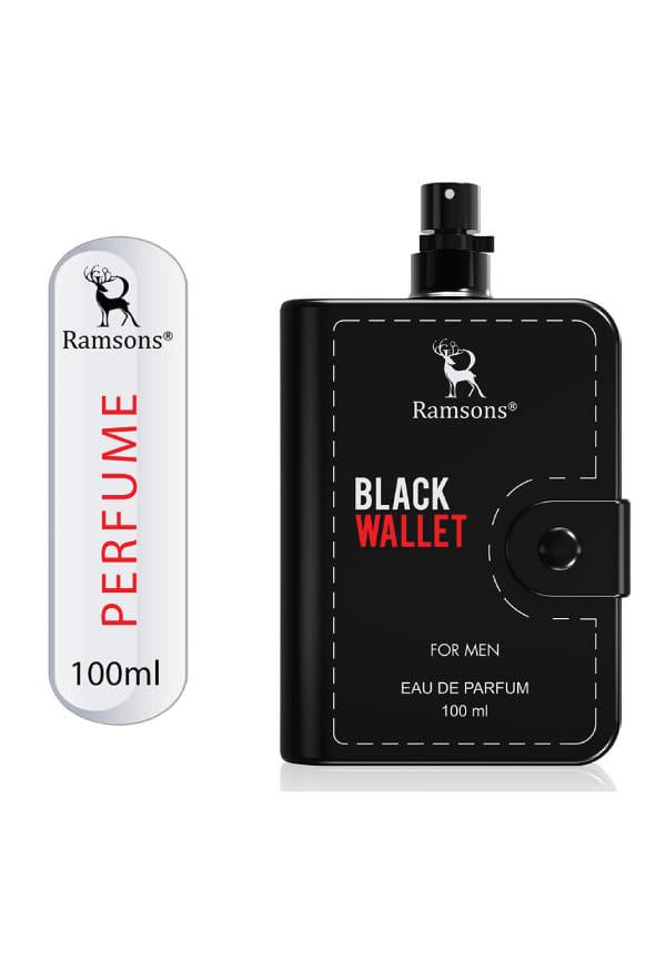 Black Wallet For Men - Eau De Parfum