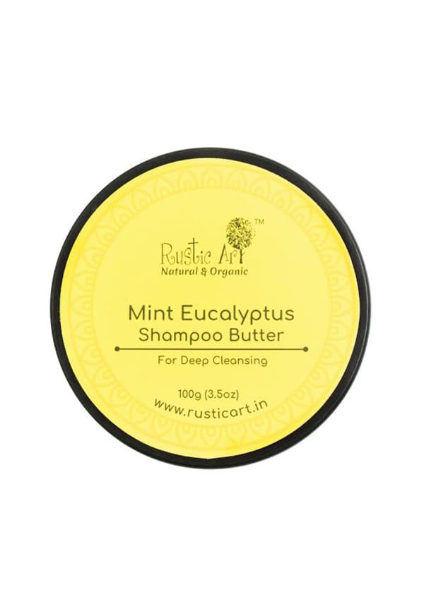 Organic Mint Eucalyptus Shampoo Butter