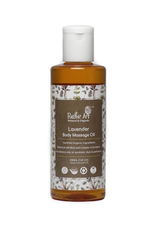 Organic Lavender Body Massage Oil
