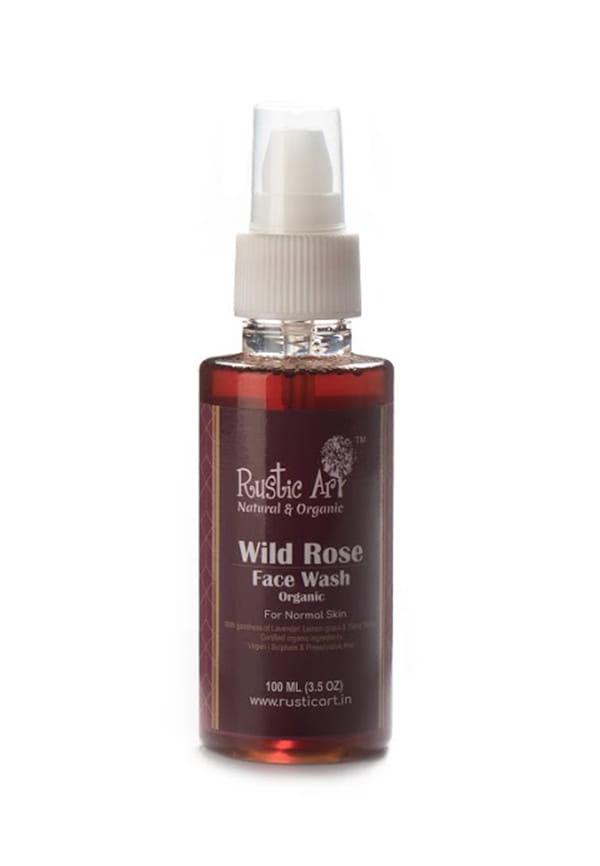 Organic Wild Rose Face Wash