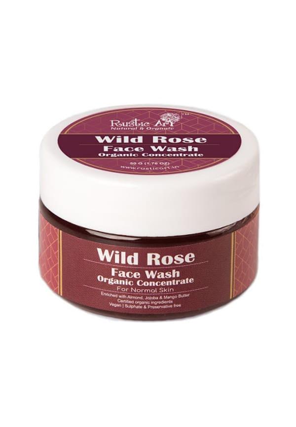 Organic Wild Rose Face Wash Concentrate