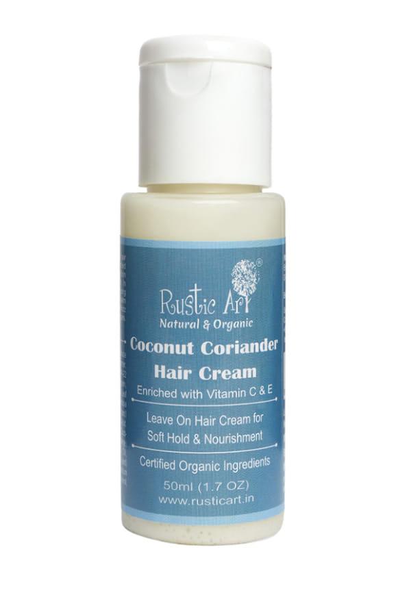 Organic Coconut Coriander Hair Cream