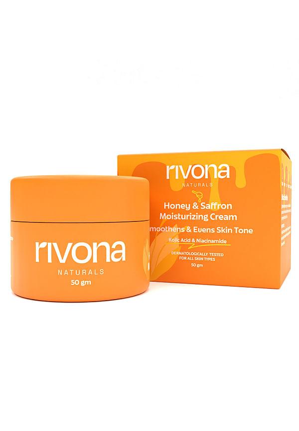 Honey & Saffron Face Moisturizes with Kojic Acid - 50gm