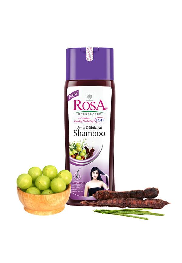 Amla & Shikakai Shampoo with Reetha and Natural & Herbal ingredients