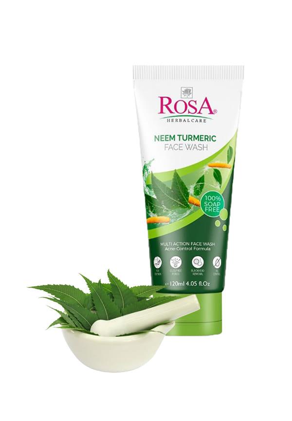 Neem Turmeric Face wash With Turmeric & Vitamin -E I For Deep Cleansing,Pores & Detoxifing
