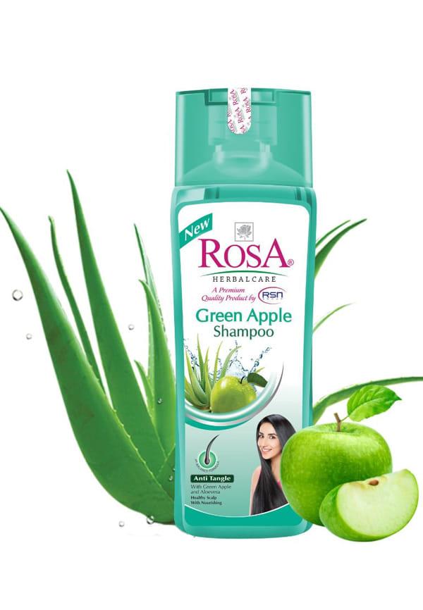 Green Apple shampoo with Green apple extracts l Natural & Herbal ingredients