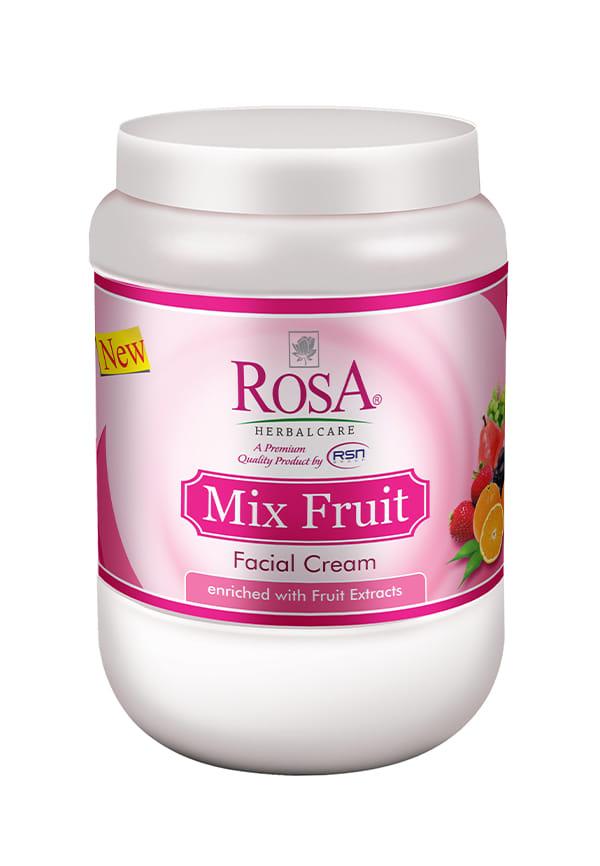 Mix Fruit Facial Cream Enriched with Vitamin -E I For All skin I Natural & Herbal ingredients