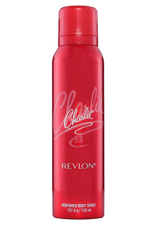 Charlie Perfumed Body Spray - Red