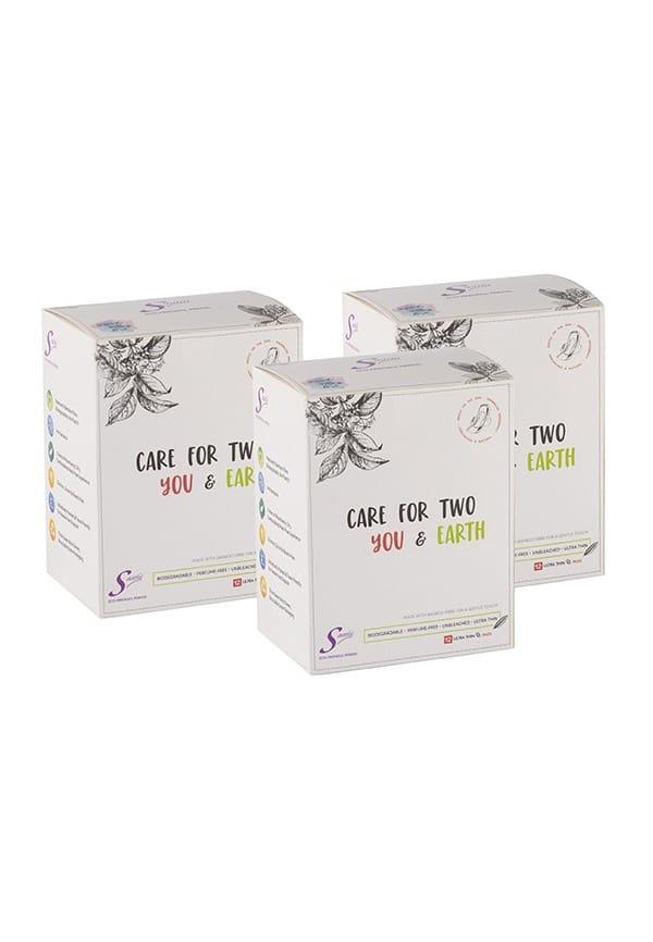 Overnight Bamboo Fibre Biodegradable Sanitary Pads